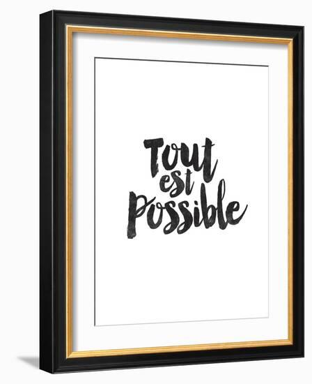 Tout Est Possible-Brett Wilson-Framed Art Print