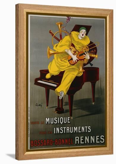 Toute la Musique, Tous Les Instruments, 1925-Lotti-Framed Premier Image Canvas