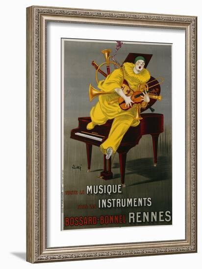 Toute la Musique, Tous Les Instruments, 1925-Lotti-Framed Giclee Print