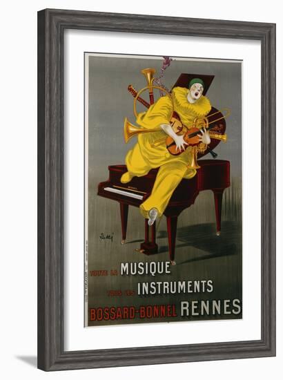 Toute la Musique, Tous Les Instruments, 1925-Lotti-Framed Giclee Print