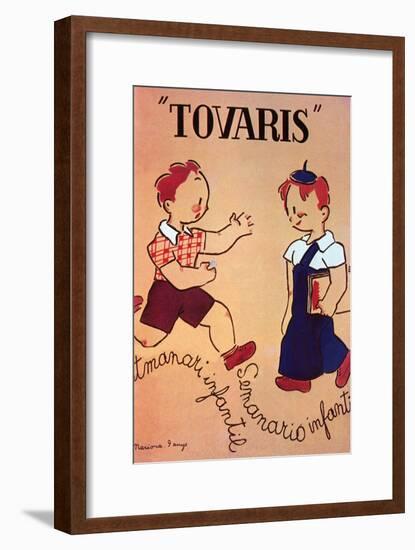 Tovaris! Comrade-Mariona-Framed Art Print