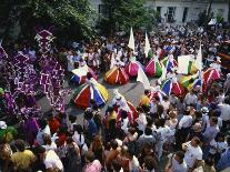 Colourful Parade at the Notting Hill Carnival, Notting Hill, London, England, United Kingdom-Tovy Adina-Photographic Print