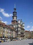 Old Town Market Place in Poznan on the River Warta, the Polish Capital Until Mid 11th C, Poland-Tovy Adina-Framed Photographic Print