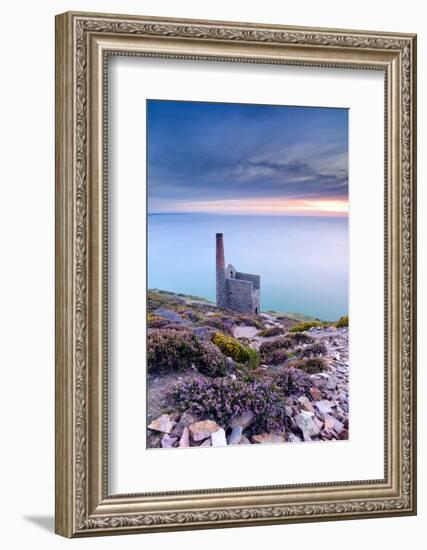 Towanroath Engine House, near St Agnes, Cornwall, UK-Ross Hoddinott-Framed Photographic Print