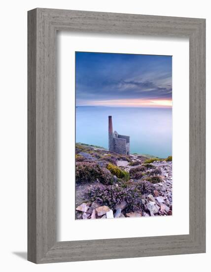 Towanroath Engine House, near St Agnes, Cornwall, UK-Ross Hoddinott-Framed Photographic Print