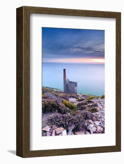 Towanroath Engine House, near St Agnes, Cornwall, UK-Ross Hoddinott-Framed Photographic Print