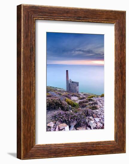 Towanroath Engine House, near St Agnes, Cornwall, UK-Ross Hoddinott-Framed Photographic Print