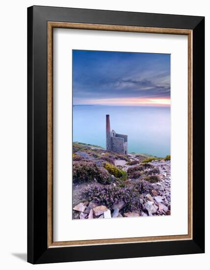 Towanroath Engine House, near St Agnes, Cornwall, UK-Ross Hoddinott-Framed Photographic Print