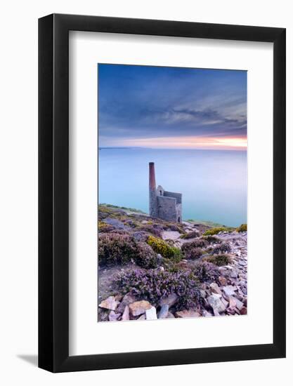 Towanroath Engine House, near St Agnes, Cornwall, UK-Ross Hoddinott-Framed Photographic Print