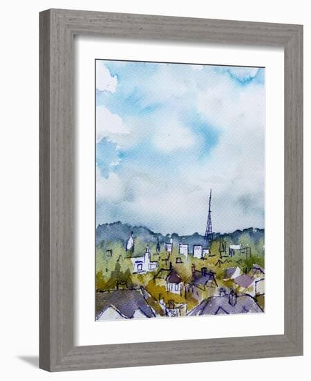 Toward Crystal Palace-Margaret Coxall-Framed Giclee Print