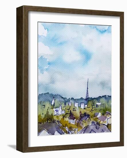 Toward Crystal Palace-Margaret Coxall-Framed Giclee Print