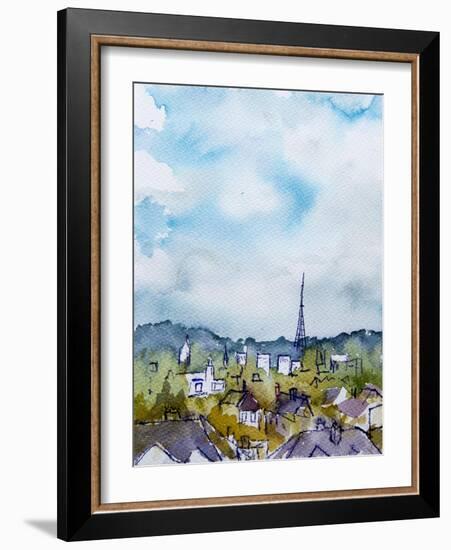 Toward Crystal Palace-Margaret Coxall-Framed Giclee Print