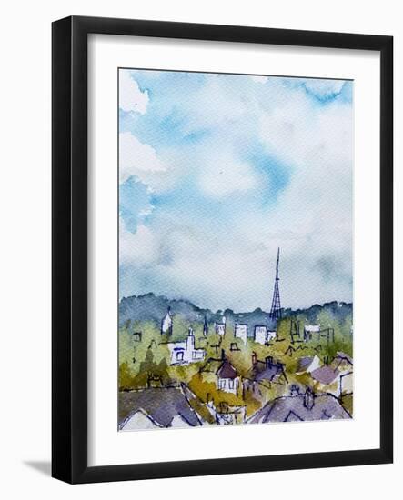 Toward Crystal Palace-Margaret Coxall-Framed Giclee Print