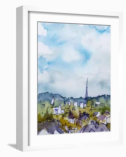 Toward Crystal Palace-Margaret Coxall-Framed Giclee Print