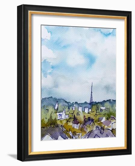 Toward Crystal Palace-Margaret Coxall-Framed Giclee Print