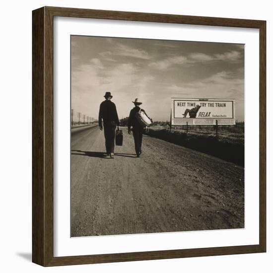 Toward Los Angeles, California, 1937-Dorothea Lange-Framed Photographic Print