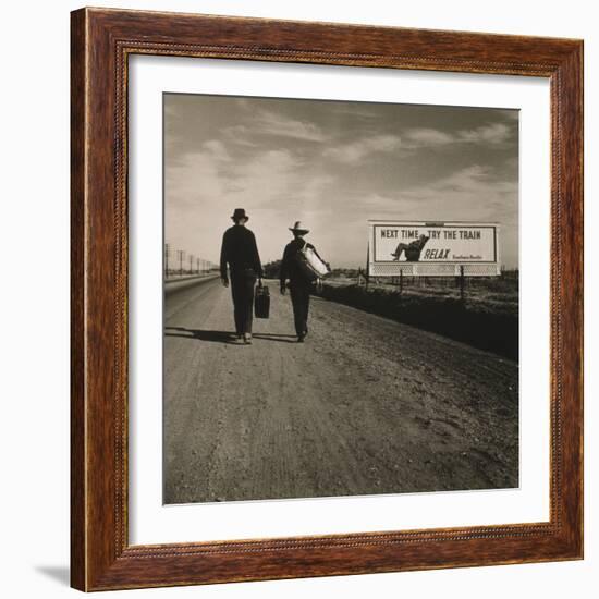 Toward Los Angeles, California, 1937-Dorothea Lange-Framed Photographic Print