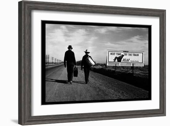 Toward Los Angeles-Dorothea Lange-Framed Art Print