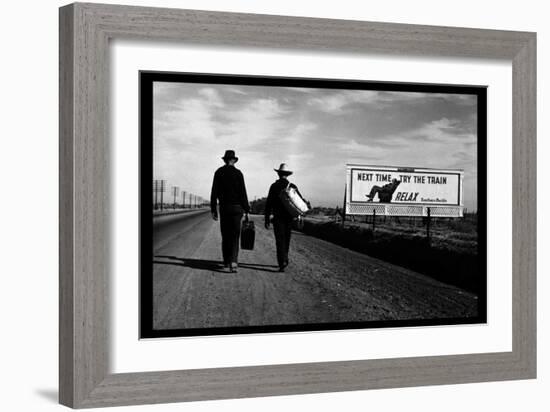 Toward Los Angeles-Dorothea Lange-Framed Art Print