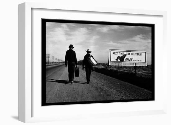 Toward Los Angeles-Dorothea Lange-Framed Art Print