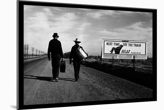 Toward Los Angeles-Dorothea Lange-Mounted Art Print