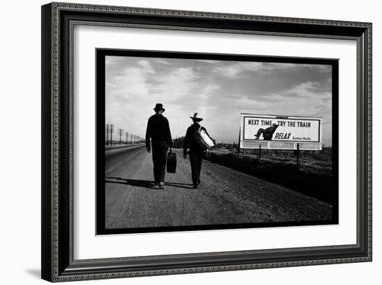 Toward Los Angeles-Dorothea Lange-Framed Art Print