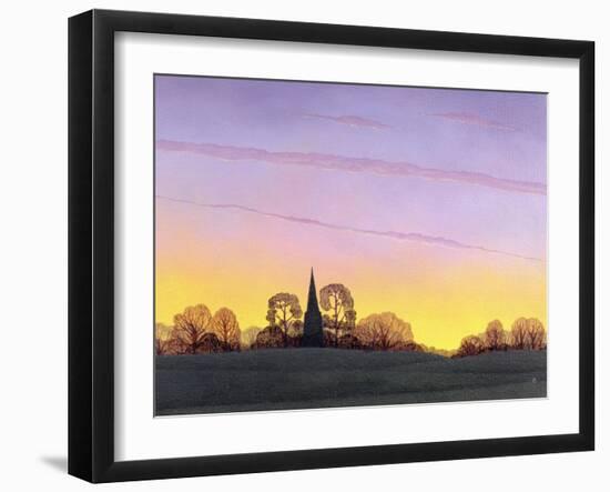 Towards Grandborough, 2004-Ann Brain-Framed Giclee Print