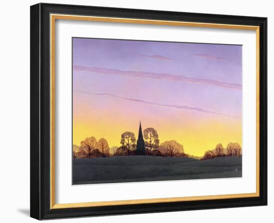 Towards Grandborough, 2004-Ann Brain-Framed Giclee Print