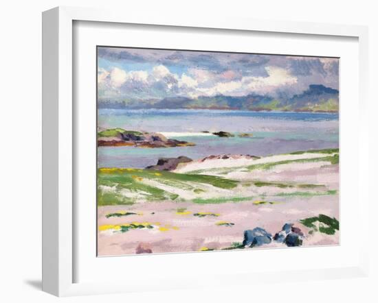 Towards Mull from Choc Ard Anraidh, Iona, C.1928-Francis Campbell Boileau Cadell-Framed Giclee Print