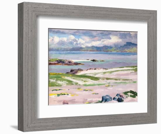 Towards Mull from Choc Ard Anraidh, Iona, C.1928-Francis Campbell Boileau Cadell-Framed Giclee Print