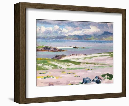 Towards Mull from Choc Ard Anraidh, Iona, C.1928-Francis Campbell Boileau Cadell-Framed Giclee Print