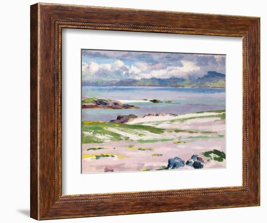 Towards Mull from Choc Ard Anraidh, Iona, C.1928-Francis Campbell Boileau Cadell-Framed Giclee Print