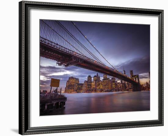 Towards New York-Assaf Frank-Framed Giclee Print