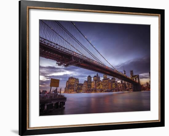 Towards New York-Assaf Frank-Framed Giclee Print