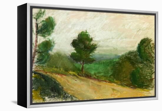 Towards Nice, 2003-Daniel Clarke-Framed Premier Image Canvas