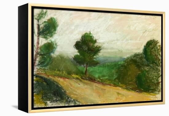 Towards Nice, 2003-Daniel Clarke-Framed Premier Image Canvas