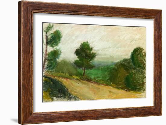 Towards Nice, 2003-Daniel Clarke-Framed Giclee Print