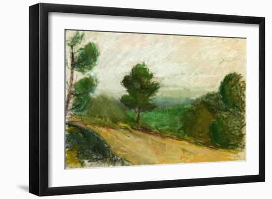 Towards Nice, 2003-Daniel Clarke-Framed Giclee Print