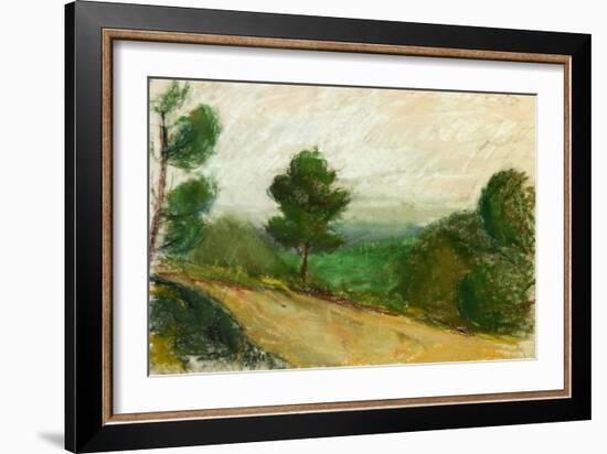 Towards Nice, 2003-Daniel Clarke-Framed Giclee Print