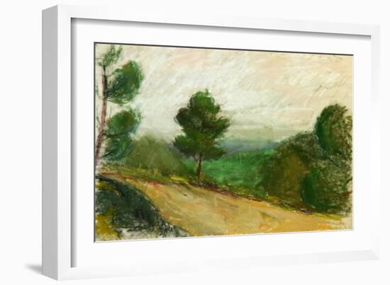 Towards Nice, 2003-Daniel Clarke-Framed Giclee Print