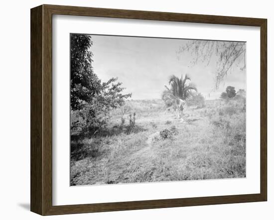 Towards Santiago De Cuba from San Juan Hill-null-Framed Photo