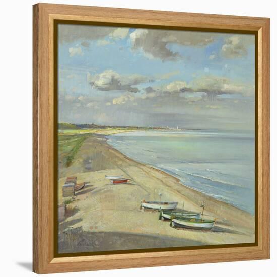 Towards Southwold-Timothy Easton-Framed Premier Image Canvas