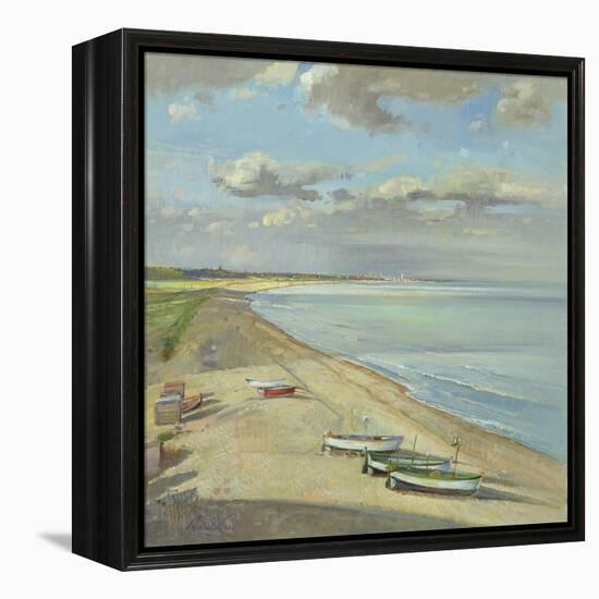 Towards Southwold-Timothy Easton-Framed Premier Image Canvas