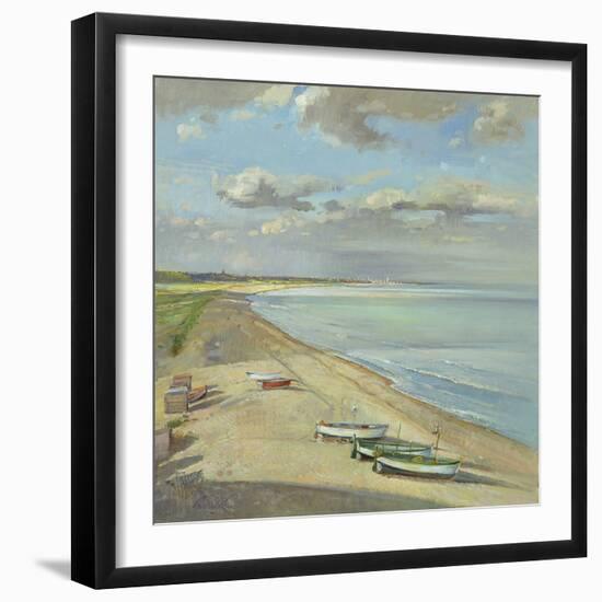 Towards Southwold-Timothy Easton-Framed Giclee Print