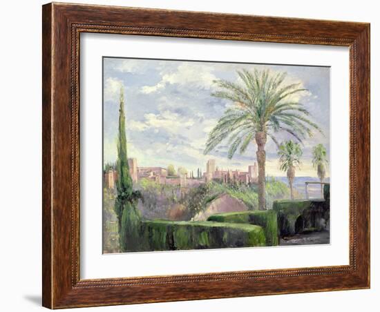 Towards the Alhambra-Timothy Easton-Framed Giclee Print