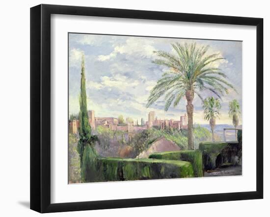 Towards the Alhambra-Timothy Easton-Framed Giclee Print