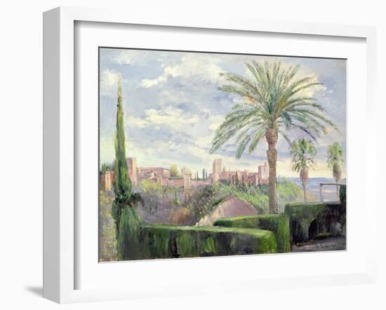 Towards the Alhambra-Timothy Easton-Framed Giclee Print