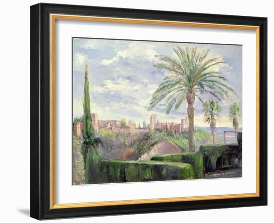 Towards the Alhambra-Timothy Easton-Framed Giclee Print