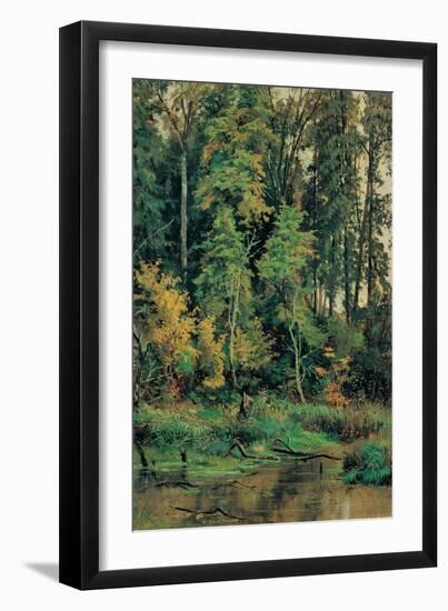 Towards the Autumn-Ivan Ivanovitch Shishkin-Framed Art Print