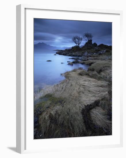 Towards the Scottish Mainland from Camascross, Isle of Skye, Scotland-Jon Gibbs-Framed Photographic Print